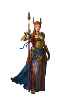 Portrait of Brunhild