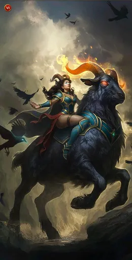 Moonmarked Huntress