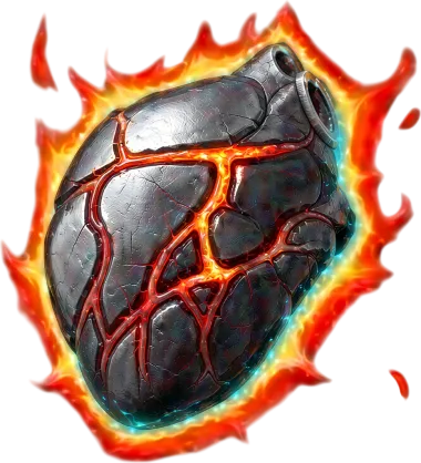 Petrified Dragon Heart