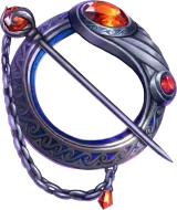 Ruby Brooch